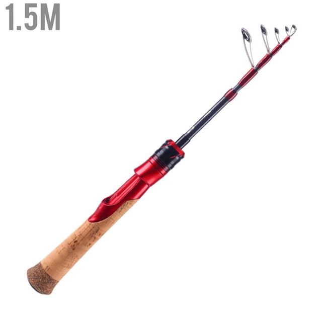 Brand New High Quality Practical Fishing Fish Rod Telescopic Portable UL/F Fish Fishing Mouth Short Telescopic