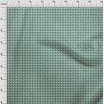 thumbnail image 4 of oneOone Rayon Teal Green Fabric Houndstooth Sewing Material Print Fabric By The Yard 56 Inch Wide, 4 of 4