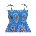 thumbnail image 4 of Robe Fille Smockée Dos Nu Paisley Bleu 2-3 Ans, 4 of 4
