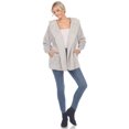 thumbnail image 4 of White Mark Cardigan à Capuchon en Peluche pour Femmes avec Poches, 4 of 6