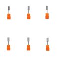 thumbnail image 4 of Wweixi Professional 2.35mm Shank Nails Polisher Bit Replacement Portable Fingernail Dead Skin Remover Polishing Bits F F, 4 of 6