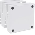 thumbnail image 3 of White Square Umbrella Stand Storage Holder Walking Stick Steel 48.5 cm, 3 of 4