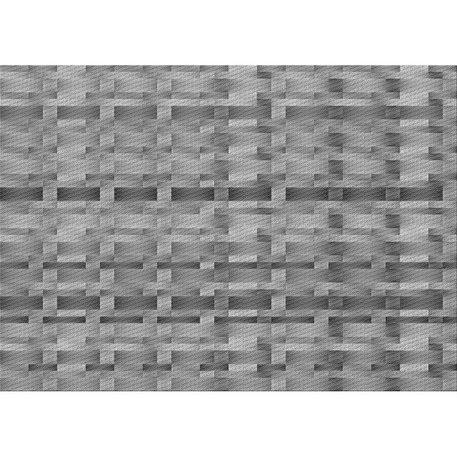Ahgly Company Tapis Rectangulaire Lavable en Machine Intérieur Transitionnel Gris Foncé, 2 Pieds x 4 Pieds