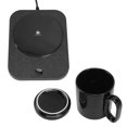 thumbnail image 4 of Electric Mug Warmer, Waterproof Smart Mug Warmer 3 Gears Control USB Powered  For Office For Travel Black, 4 of 8
