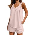 thumbnail image 1 of Gspmoly Hauts d'Été, Mode Maison pour Femmes Décontractée de Pâques Imprimée et Pantalon Ensemble de Pyjama à Manches Courtes avec Poches Chemises pour Femmes Offres Prime, 1 of 7