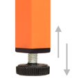 thumbnail image 5 of vidaXL Armoire de Rangement Orange 80x35x101,5 cm Acier, 5 of 5