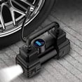 thumbnail image 1 of Tire Inflator Portable A-ir Compressor A-ir Pump For Car Tires 12V Auto Tire Pump With Digital Pressure Gauge With Emergency LED Light, 1 of 9