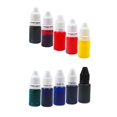 thumbnail image 4 of 10x 7ml Stamp Refill Color Inking Stamp Oil Flash Refill Bright Color Inking for Making Seal Office Supplies Paper Wood, 4 of 5