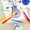 thumbnail image 3 of TINY HANDS Bright Pop Paint Brushes, Translucent Handles, 6 Pieces, Ages 3+, 3 of 6