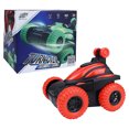 thumbnail image 1 of Red Childrens Rollover Stunt Remote Control Car With 360 Rotation 90 Upright Driving Sound Effects Birthday Christmas Gift Off Road Play Toy Vehicle Activity, 1 of 6