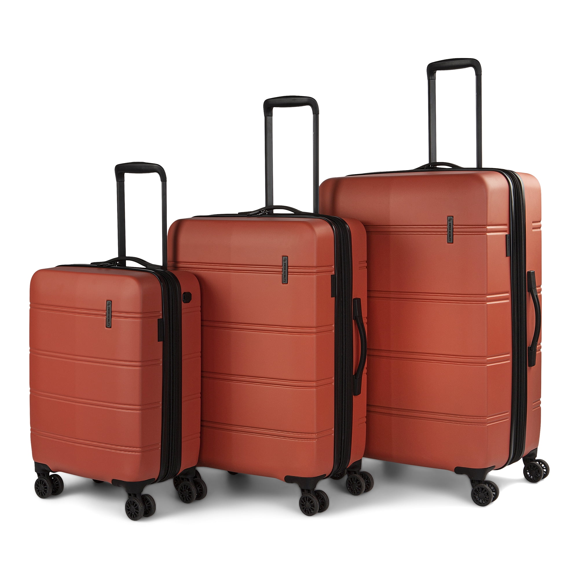 /LAX - SWISS MOBILITY - Ensemble de Bagages 3 Pcs - ABS