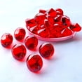 thumbnail image 1 of 100× Faux Diamond Treasure Chest Pirate Acrylic 20MM Crystal Gems Filler Props, 1 of 6