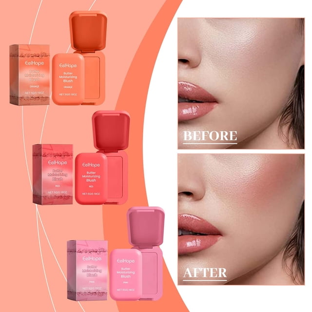 Dvkptbk Blush Balm Blush Balm Enhancing Highlighting and Contouring Matte Rouge Blush Balm 5g