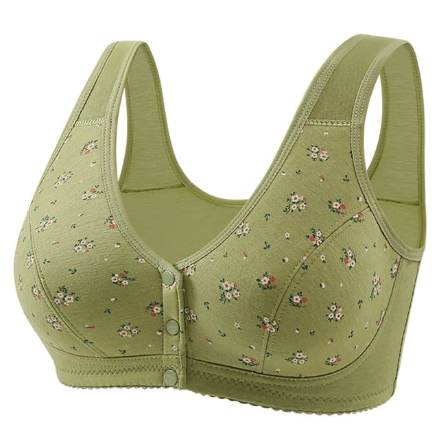 Kcodviy Women's Comfortable and Transparent Women Bras Wireless Full Coverage Shoulder Strap Cordless Backless Women's Sports Bra Spongeless with Convertible Shoulder Tan Sports Bra Straps