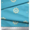 thumbnail image 3 of Soimoi Modal Satin Fabric Artistic Floral Print Sewing Fabric Yard 42 Inch Wide, 3 of 3