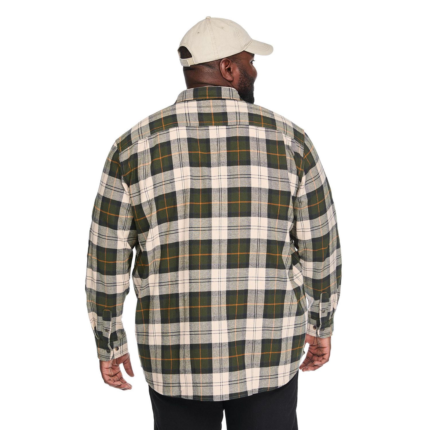 Chemise en flanelle George Plus pour hommes