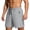 Grey, variant on cfhntfmh Men's Athletic Running Shorts Gym Workout Shorts Quick Dry Lightweight Sports Basketball Exercise Tennis Shorts