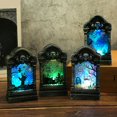 thumbnail image 2 of Ornements de Cimetière d'Halloween Réalistes Décoratifs Augmentant l'Atmosphère Maison Hantée Décoration Réutilisable d'Halloween Squelette Effrayant LED Pierre Tombale d'Halloween pour Bar, 2 of 10