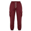 thumbnail image 2 of Women's Cargo Pants, Drawstring Elastic Waist Casual Pants with Pockets for Everyday, Work, Lounge, All Seasons, 2 of 4