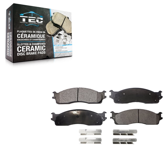 TEC Front Ceramic Disc Brake Pads TEC-965 for Car Dodge Ram 1500 3500 2500