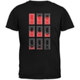 thumbnail image 1 of T-Shirt Jeunesse Noir Paint Red Doors, 1 of 1