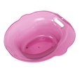 thumbnail image 2 of lionlar Sitz Bath Basin for Toilet Anti Overflow Toilet Tub Universal Wider Seating Area Pink, 2 of 9
