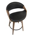 thumbnail image 4 of Tabouret de comptoir moderne milieu-du-siècle Symphony, de LumiSource, 4 of 8