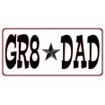 thumbnail image 2 of GR8 DAD Photo Personnalisation Gratuite de la Plaque License sur Cette Plaque, 2 of 2