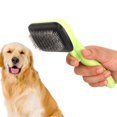thumbnail image 4 of Brosses de Toilettage pour Animaux, Brosse pour Animaux, Peigne pour Chat et Chien, Brosse de Bain pour Poils Longs Ou Courts, Outils de Perte de Poils pour Toutes les Races, 4 of 8