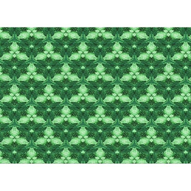 Ahgly Company Machine Washable Indoor Rectangle Transitional Deep Emerald Green Area Rugs, 8' x 12'