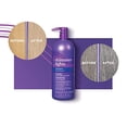 thumbnail image 2 of Clairol Professional Shimmer Lights Shampooing Blond et Argent 31,5 fl oz, 2 of 9