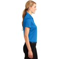 thumbnail image 3 of Sport-Tek Ladies Heather Contender Polo, Blue Wake Heather, XXXX-Large, 3 of 4