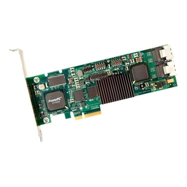 3ware 9650SE-2LP - Contrôleur de Stockage (RAID) - SATA 3 Gb/s - Profil Bas - RAID RAID 0, 1, JBOD - PCIe x1