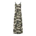 thumbnail image 5 of SMihono Robe d'Été Boho pour Femmes Grande Taille Robes d'Été pour Femmes Décontractées Boho Imprimées Cerceau Bretelles Plage Longue Maxi Robe avec Poches, 5 of 5