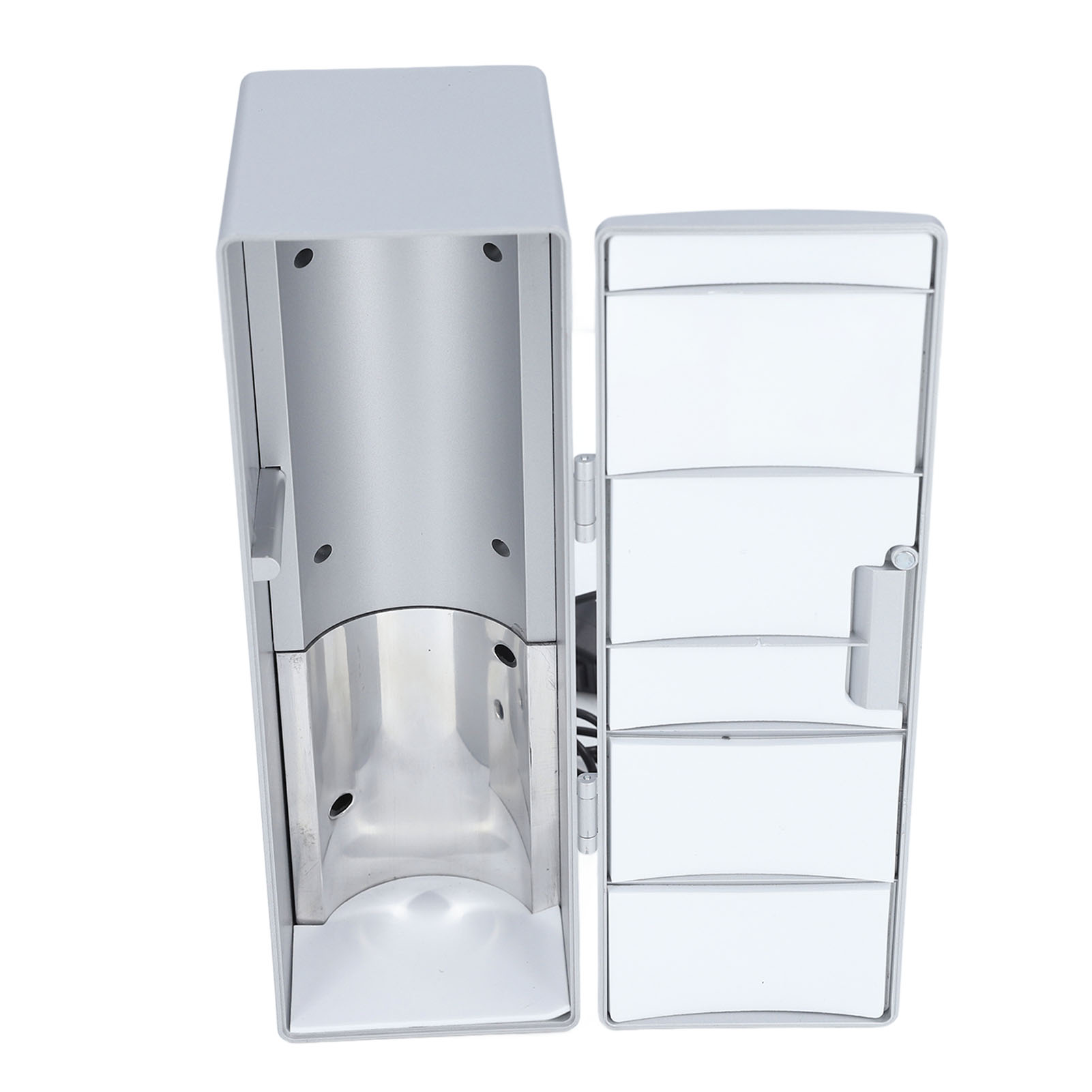 Portable Mini Fridge, Multipurpose Keep Cold or Warm Lightweight USB Fridge Cooler Warmer  for Snacks for Skincare Products