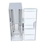 Portable Mini Fridge, Multipurpose Keep Cold or Warm Lightweight USB Fridge Cooler Warmer  for Snacks for Skincare Products