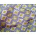thumbnail image 4 of oneOone Silk Tabby Fabric Geometric Ikat Printed Fabric 1 Yard 42 Inch Wide, 4 of 4