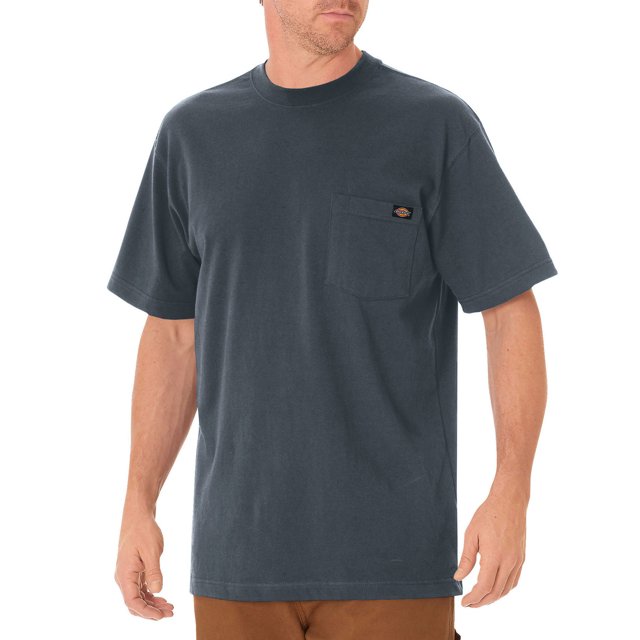 Dickies T-Shirt à Manches Courtes pour Homme, Col Ras du Cou, Épais, TG, Gris Diesel