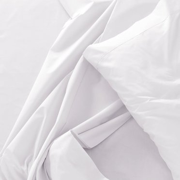 Bamboo Sheet Set, Hypoallergenic, Twin Size, White