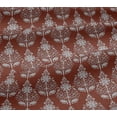 thumbnail image 5 of oneOone Cotton Jersey Brick Red Fabric Block Craft Projects Decor Fabric Printed By The Yard 58 Inch Wide-L0, 5 of 5