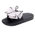 thumbnail image 2 of Mikilon Women Ankle Strap Lace Summer Slide Sandals Flats Flip-Flops Shose, 2 of 6