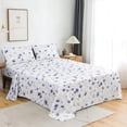 thumbnail image 3 of EnvioHome Draps-housses 100 % Coton, Ensemble 3 Pcs - Draps-Housses Frais et Soyeux en Percale de Coton pour Lit Simple TG - Lavande, 3 of 8