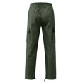 thumbnail image 5 of Men‘s Elastic Waist Loose Fit Lightweight Workwear Casual Cargo Pull On Pants With Multi Pockets, 5 of 5