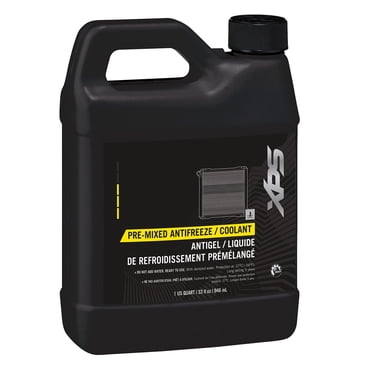 BRP Ski-Doo Can-Am Sea-Doo XPS OEM Liquide de Refroidissement Prémélangé à Durée de Vie Prolongée, Bouteille Rouge d'Un Quart (.946 L), 9779150