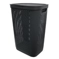 thumbnail image 1 of Modern Homes 60L Laundry Hamper Grey, 1 of 5