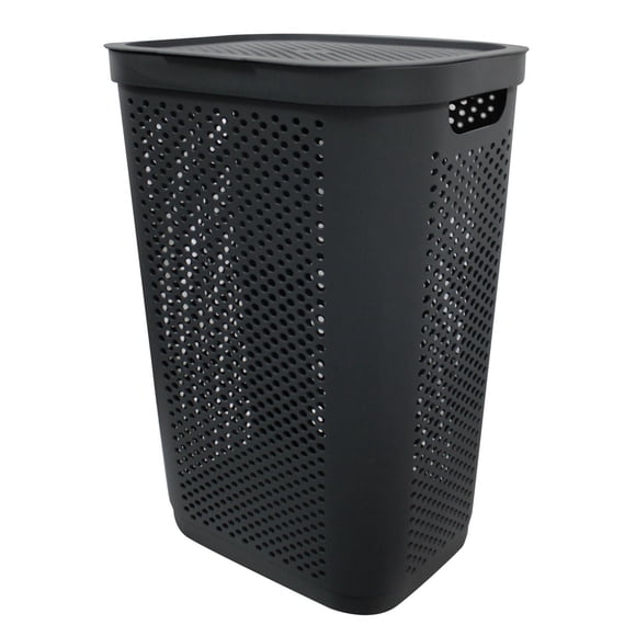 Modern Homes 60L Laundry Hamper Grey