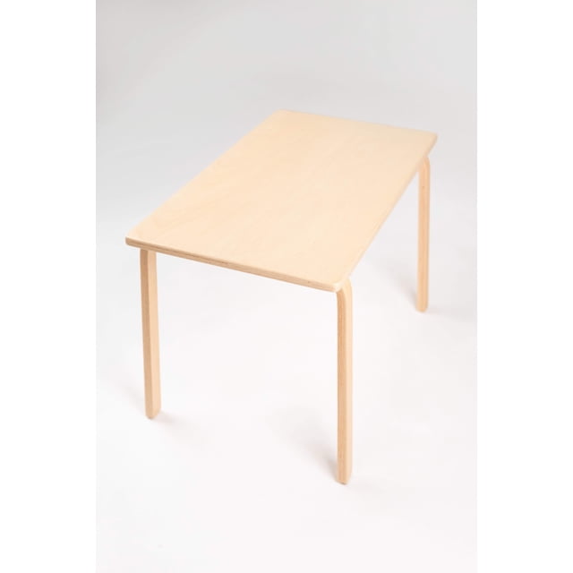 CHK Table Elfi / Table Rectangulaire Polyvalente en Hêtre / Table pour Enfants Ou Table Basse