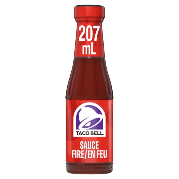 Taco Bell Fire Sauce, 207 mL Bottle