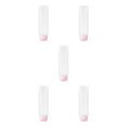 thumbnail image 2 of QualitChoice Travel Bottle Portable Shower Gel Dispensing Container Refillable Leakproof Dispenser Tube Household Organizer 50ML Pink 5Set, 2 of 6