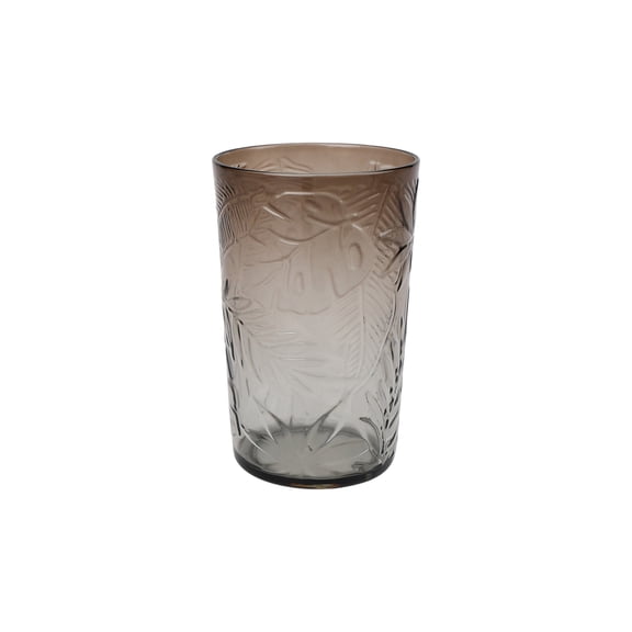 Hometrends Spray Acrylic Embossed Leaf Highball 655mL